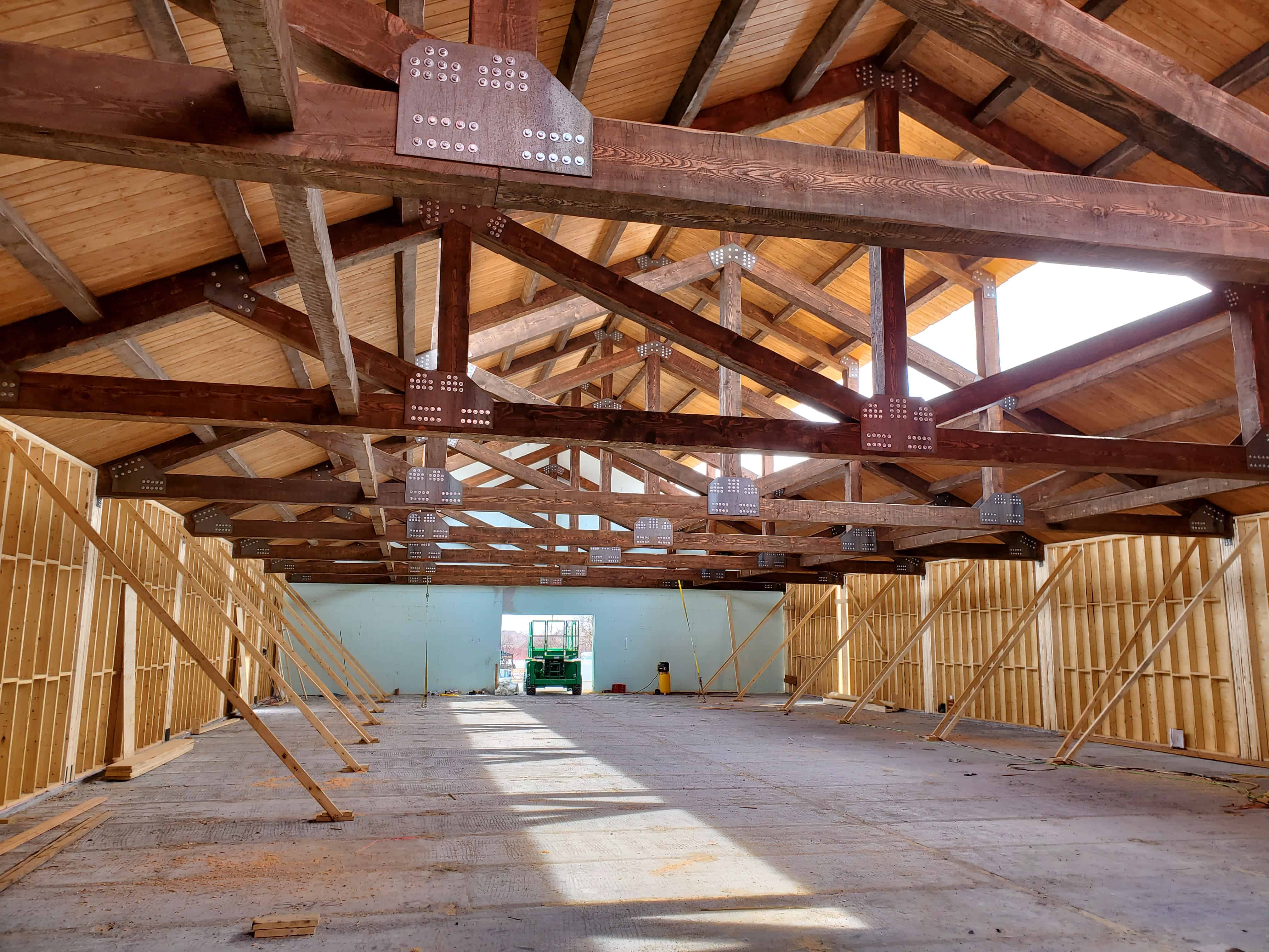 Commercial Timber Trusses Gallery